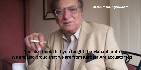 Faraz Ahmad Faraz Poetry ​In English