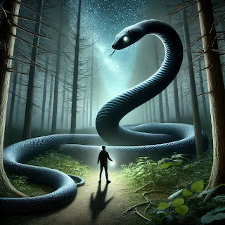 Can seeing a black snake in a dream be bad?