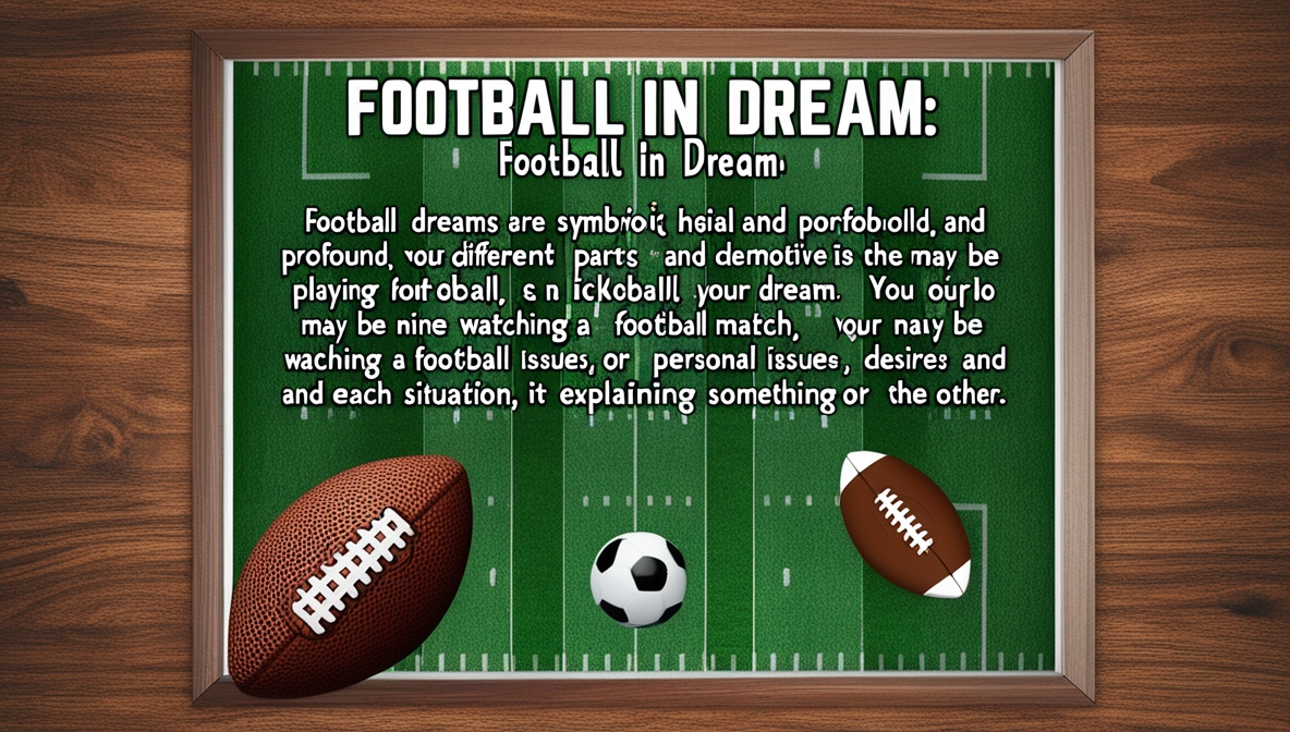 Football In Dream