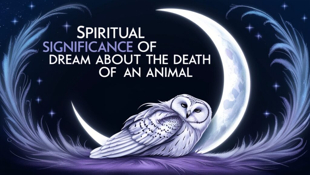 Spiritual significance of dreaming about the death of an animal 0 1