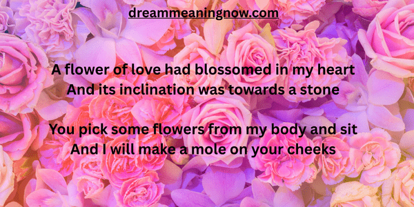 flower and quotes