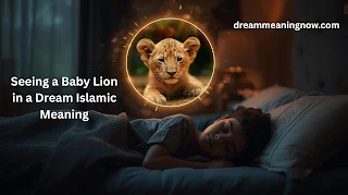 Seeing a Baby Lion in a Dream Islamic Meaning