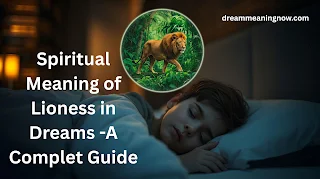 Spiritual Meaning of Lioness in Dreams