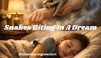 What does it mean when a snake bites you in a dream?