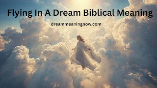 Flying In A Dream Biblical Meaning