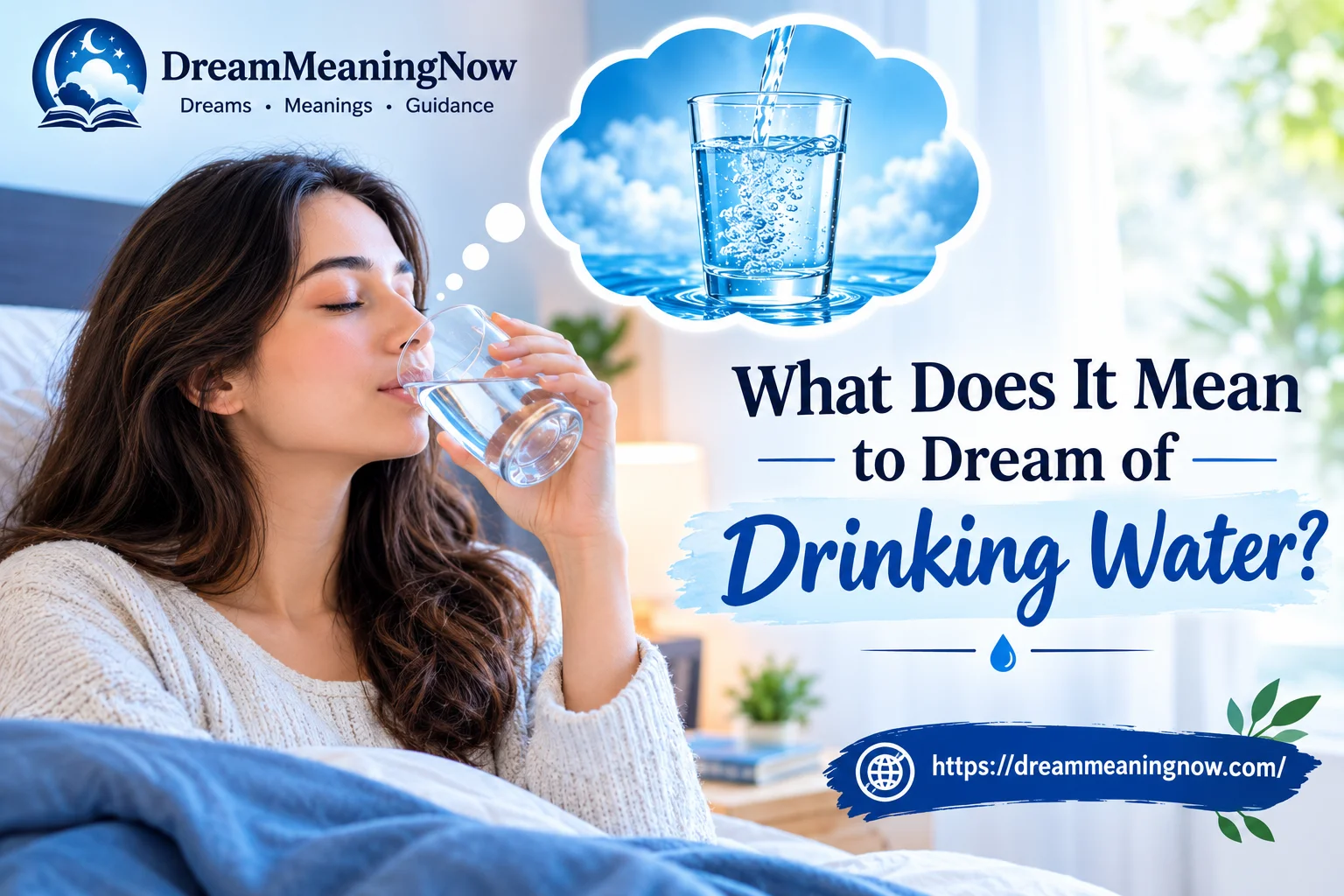 What does it mean to dream of drinking water